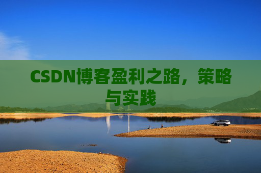 CSDN博客盈利之路，策略与实践